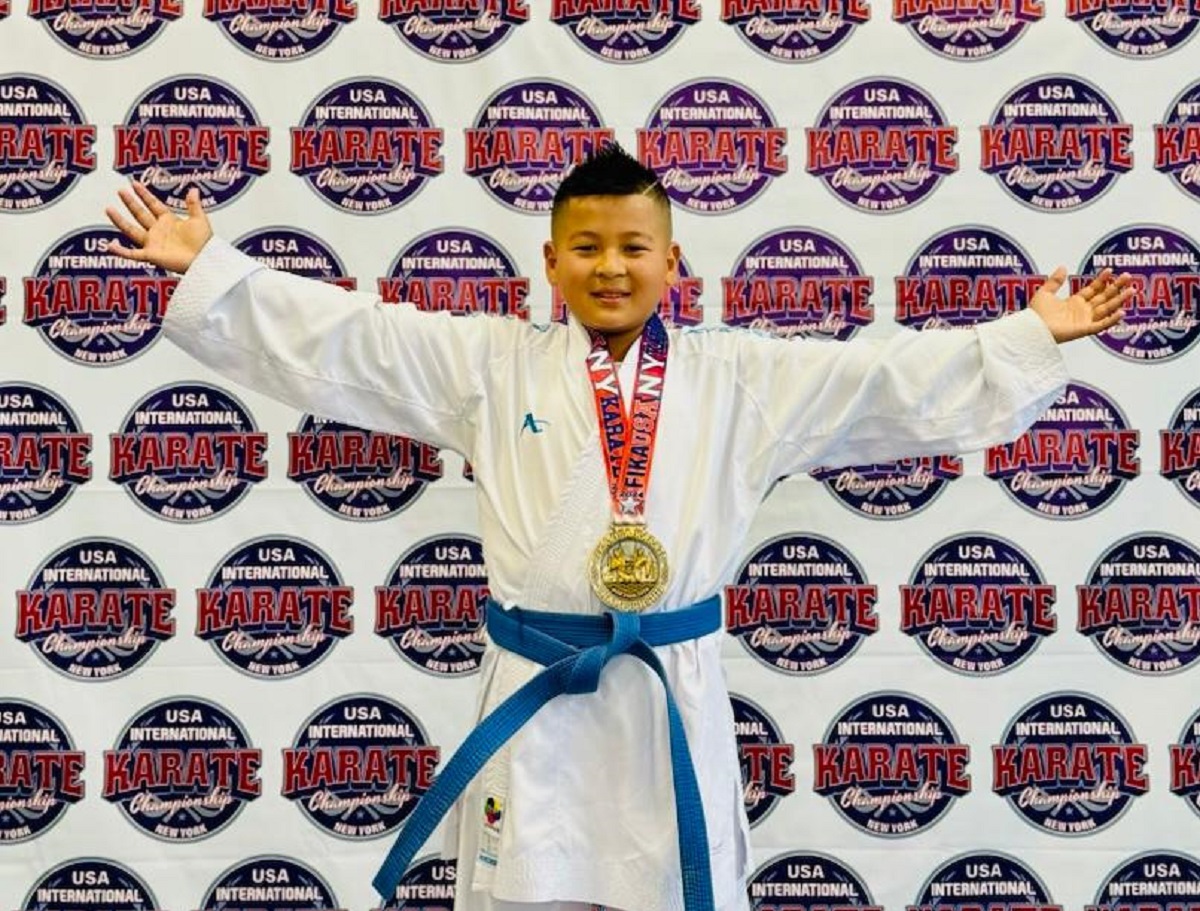 Yangten Lama wins hold at USA Int’l Karate Championship