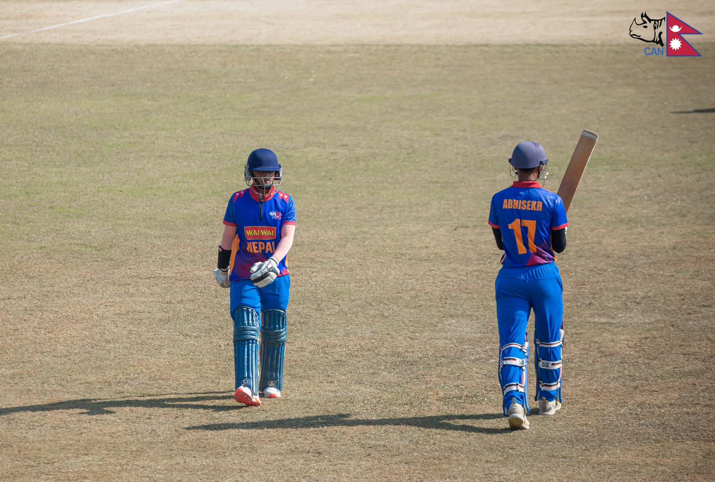 Nepal U-19 sets 298-run target for Hong Kong (photos)