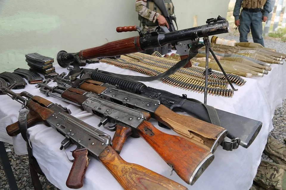 Police discover arms, ammunition in south Afghanistan