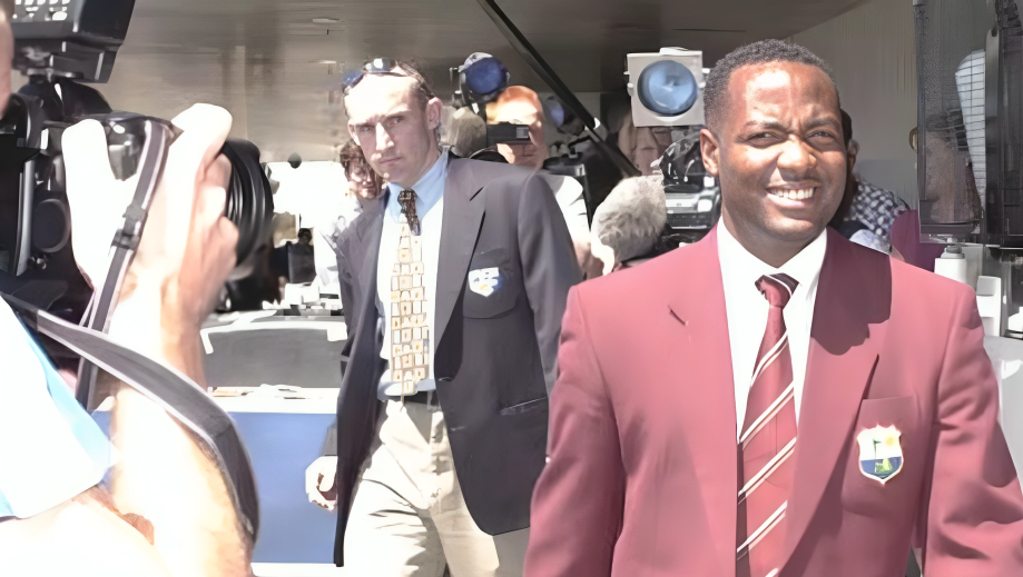 West Indies cricket legend Brian Lara arrives in Nepal