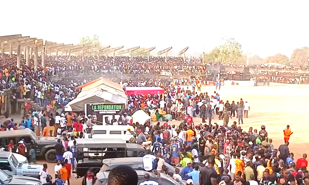 Football fan clashes cause casualties in southeastern Guinea