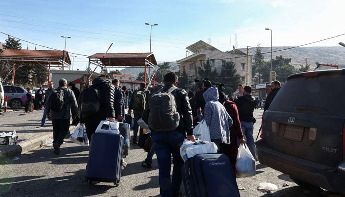 86 Pakistanis evacuated from Syria to Lebanon