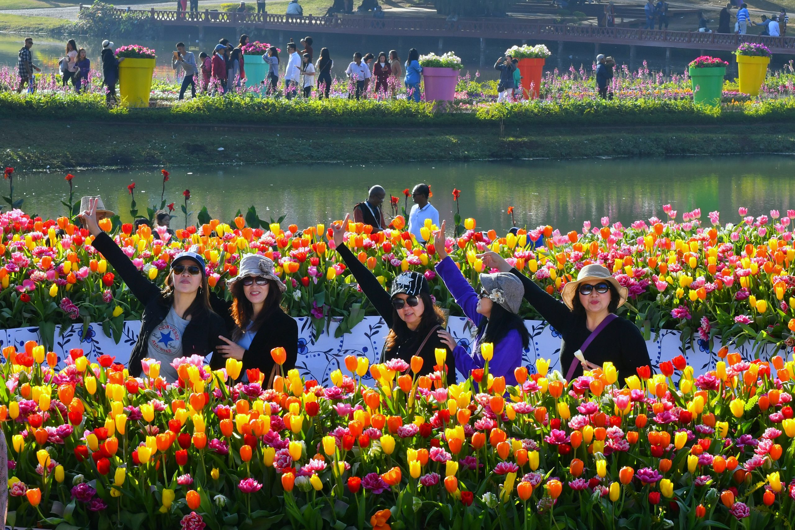 Flower festival kicks off in Myanmar’s central region