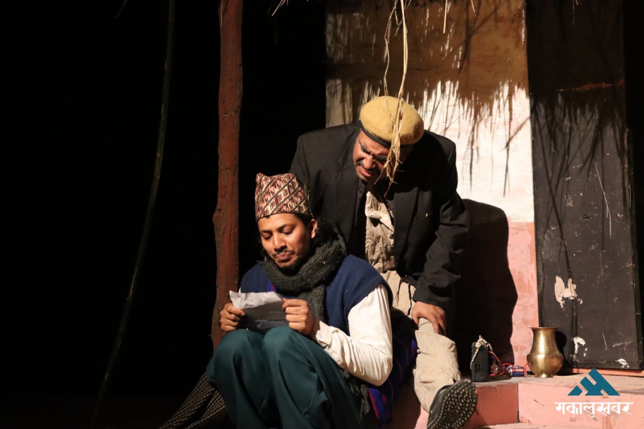 ‘Hari Hajurba’ play staged at Mandala Theatre (photos)