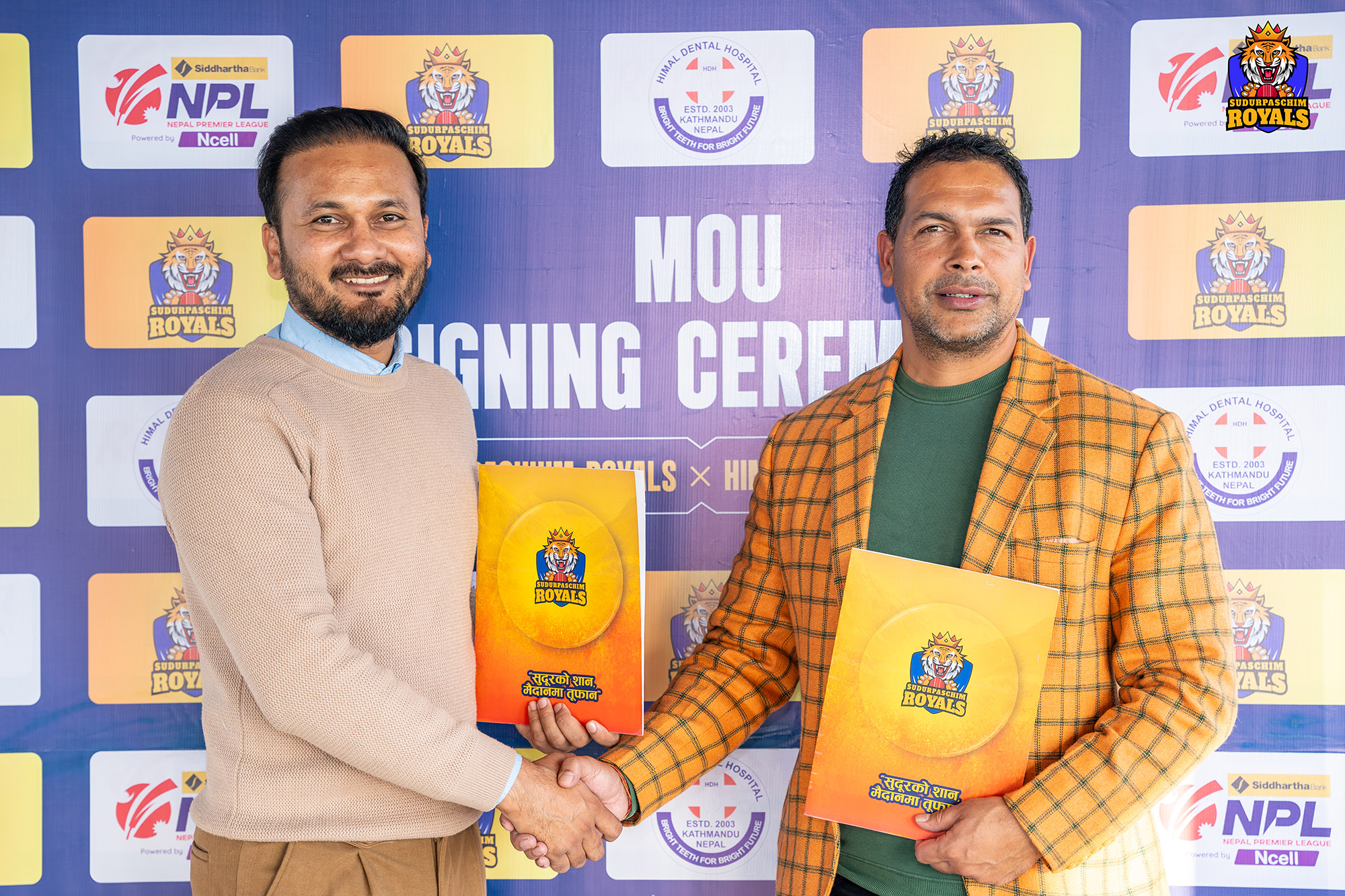 Himal Dental partners with Sudurpashchim Royals in NPL sponsorship deal