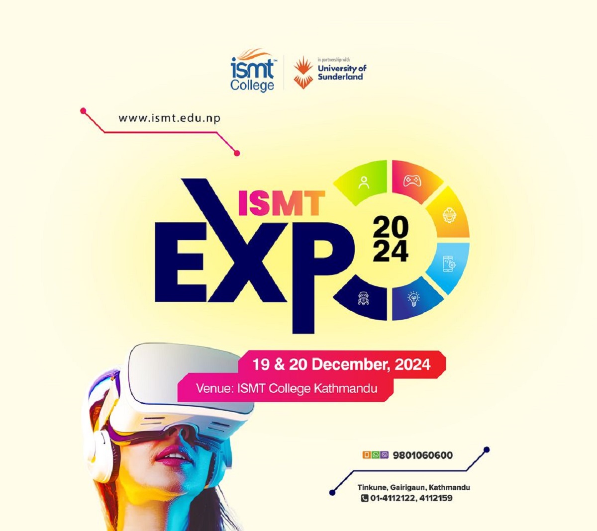 ISMT College hosts expo showcasing innovative student projects