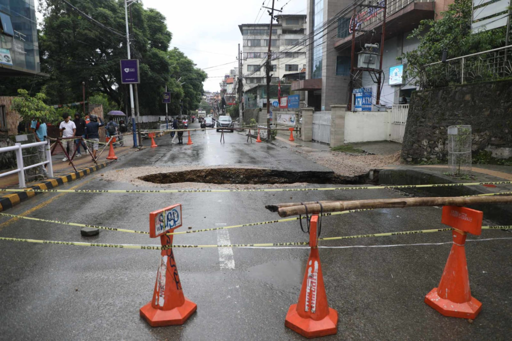 Culvert reconstruction in Kamaladi completed, traffic resumes