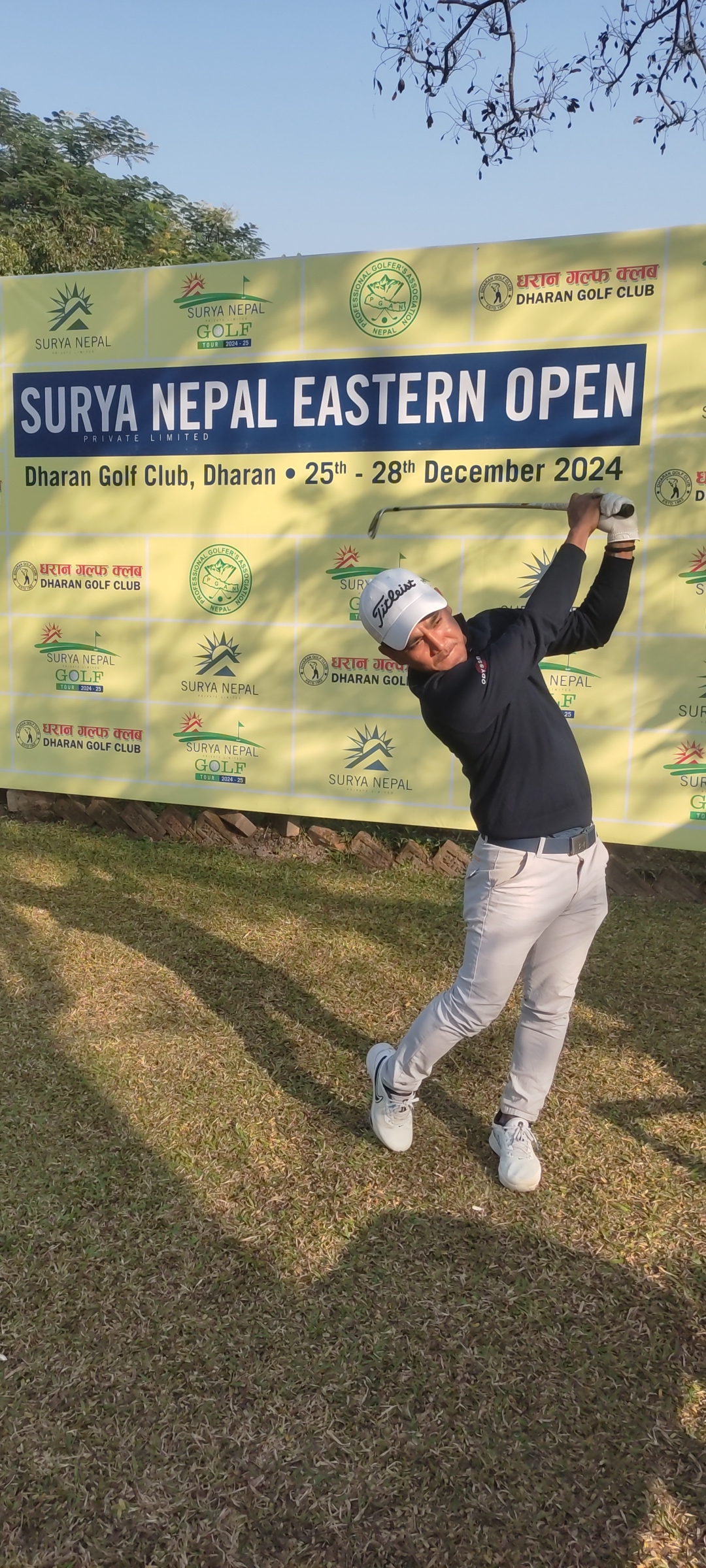 Surya Nepal Eastern Open: Local pro-Niraj takes 4-stroke lead over Dhana