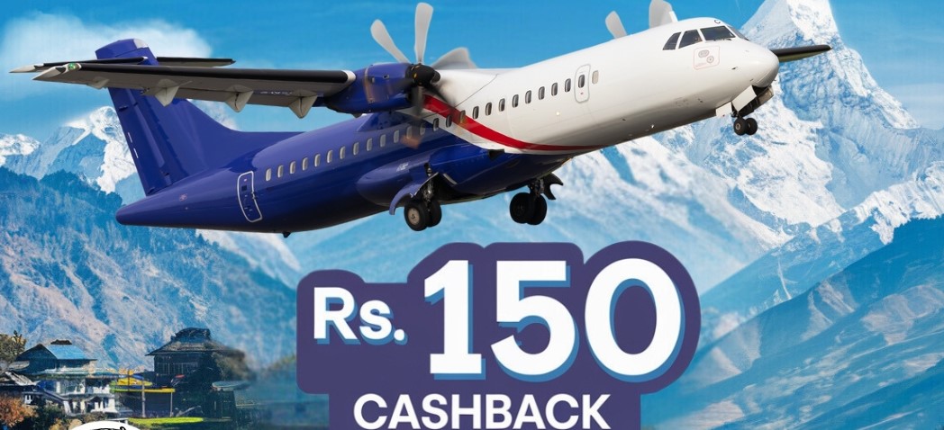 Enjoy up to Rs 150 cashback on flight tickets with Namaste Pay & win exciting gifts