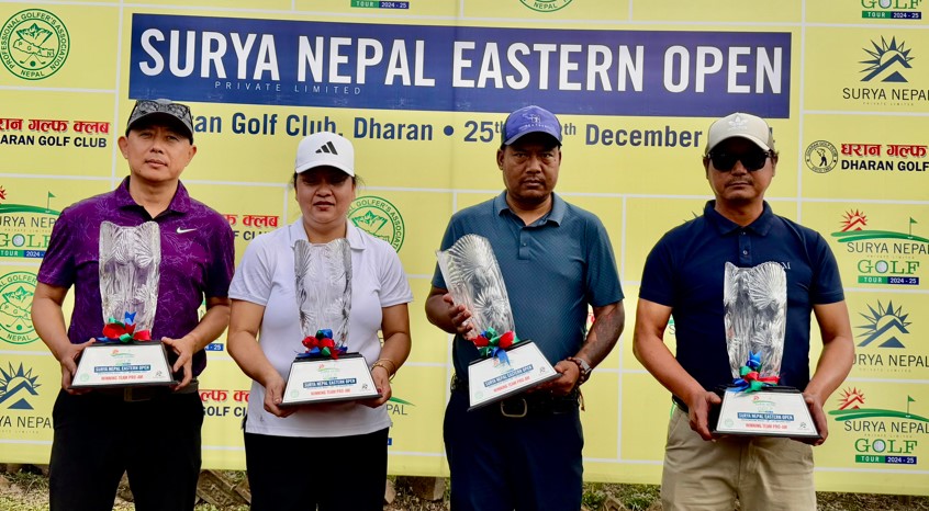 Sanjay & team win Surya Nepal Eastern Open pro-Aam title