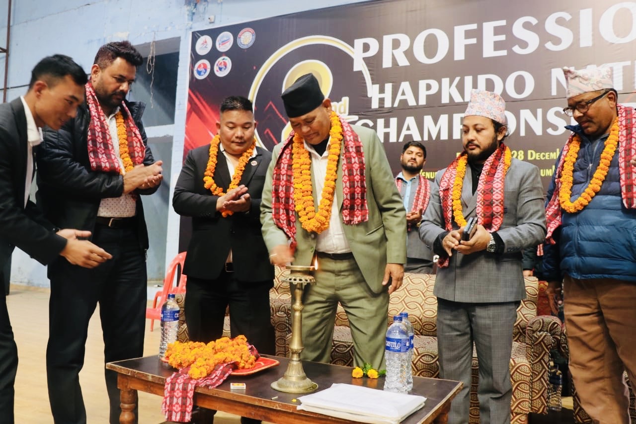 Second Professional Hapkido National Competition kicks off in Nepalgunj