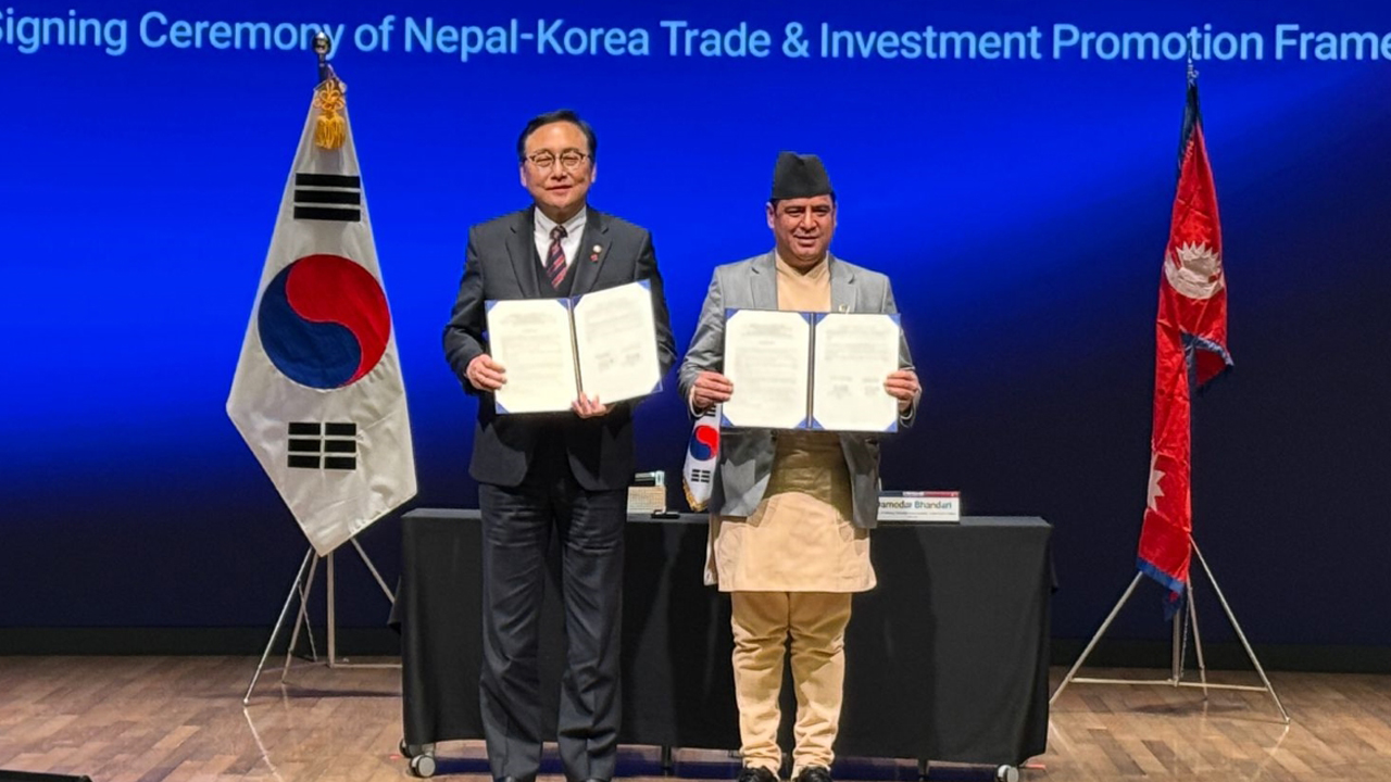 Nepal & South Korea sign TIPF agreement to boost bilateral relations