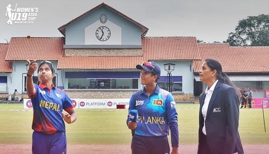 Nepal wins toss against Sri Lanka in U-19 Women’s Asia Cup