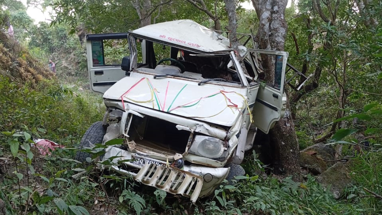 Two killed in Bolero jeep accident on mid-hill highway in Jajarkot