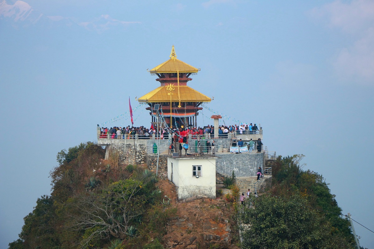 Bhairavi Temple in Dhading draws tourists