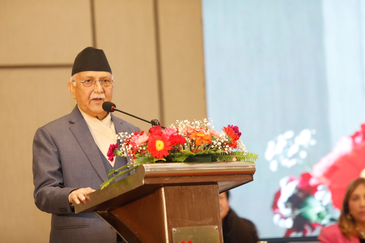 PM Oli calls for collaborative efforts to cope with climate crisis