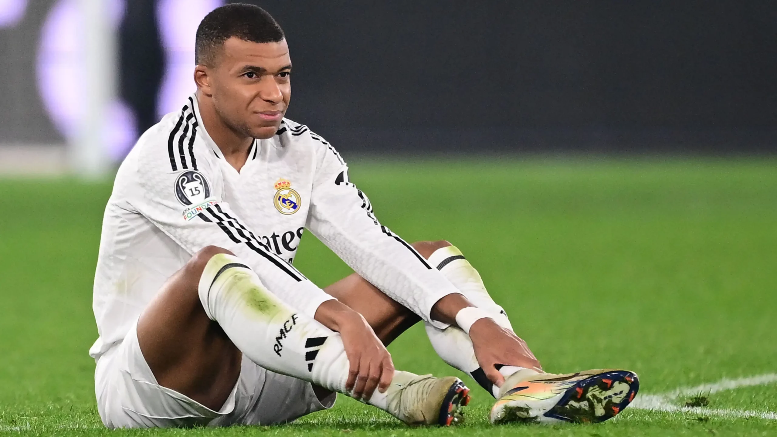 Real Madrid’s Kylian Mbappé injured