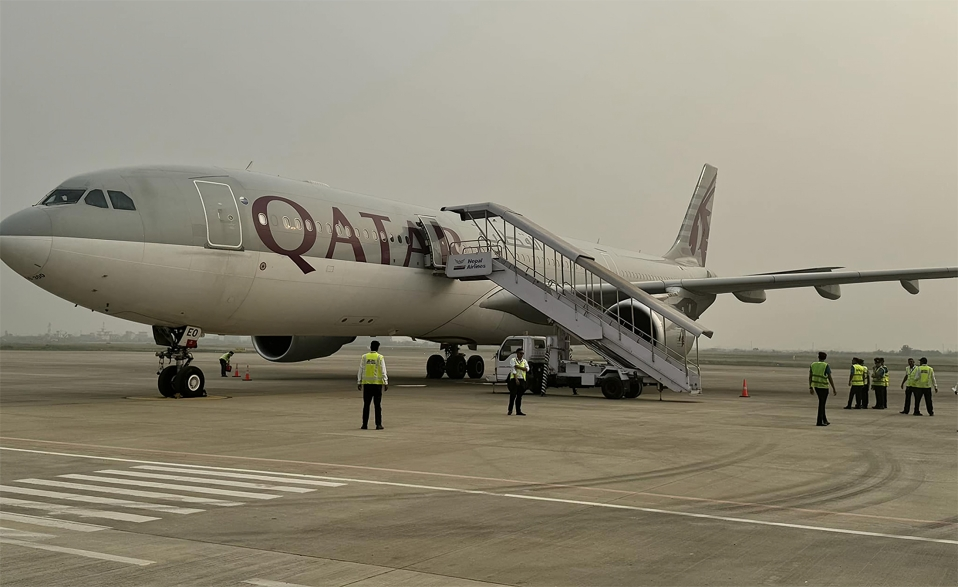 Qatar Airways suspends flights from Bhairahawa