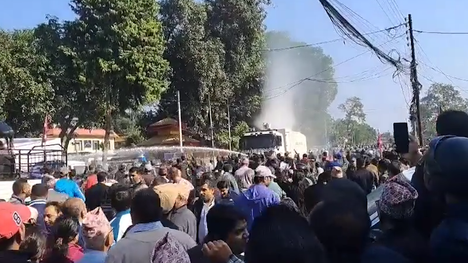 Clash between RSP protesters & police in Chitwan leaves 24 injured (video)