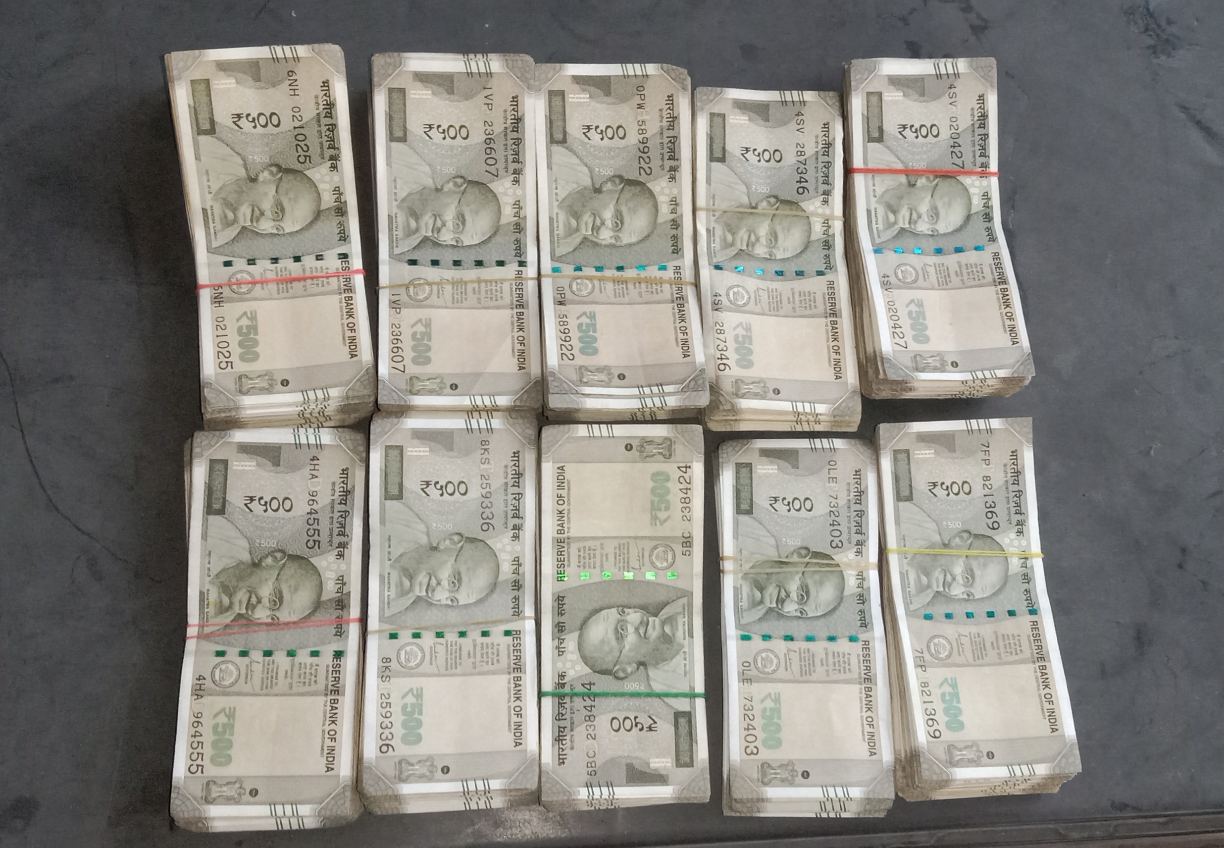 Man detained with undisclosed Indian currency