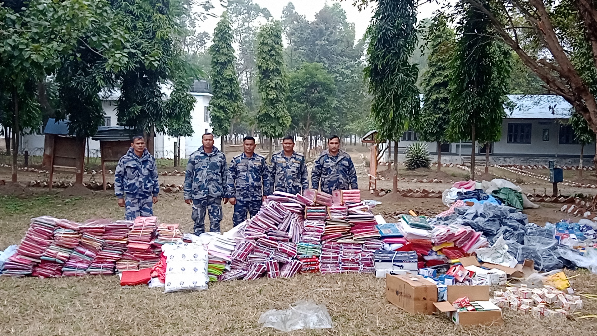 Illegal goods worth Rs 2.5 million seized in Kanchanpur