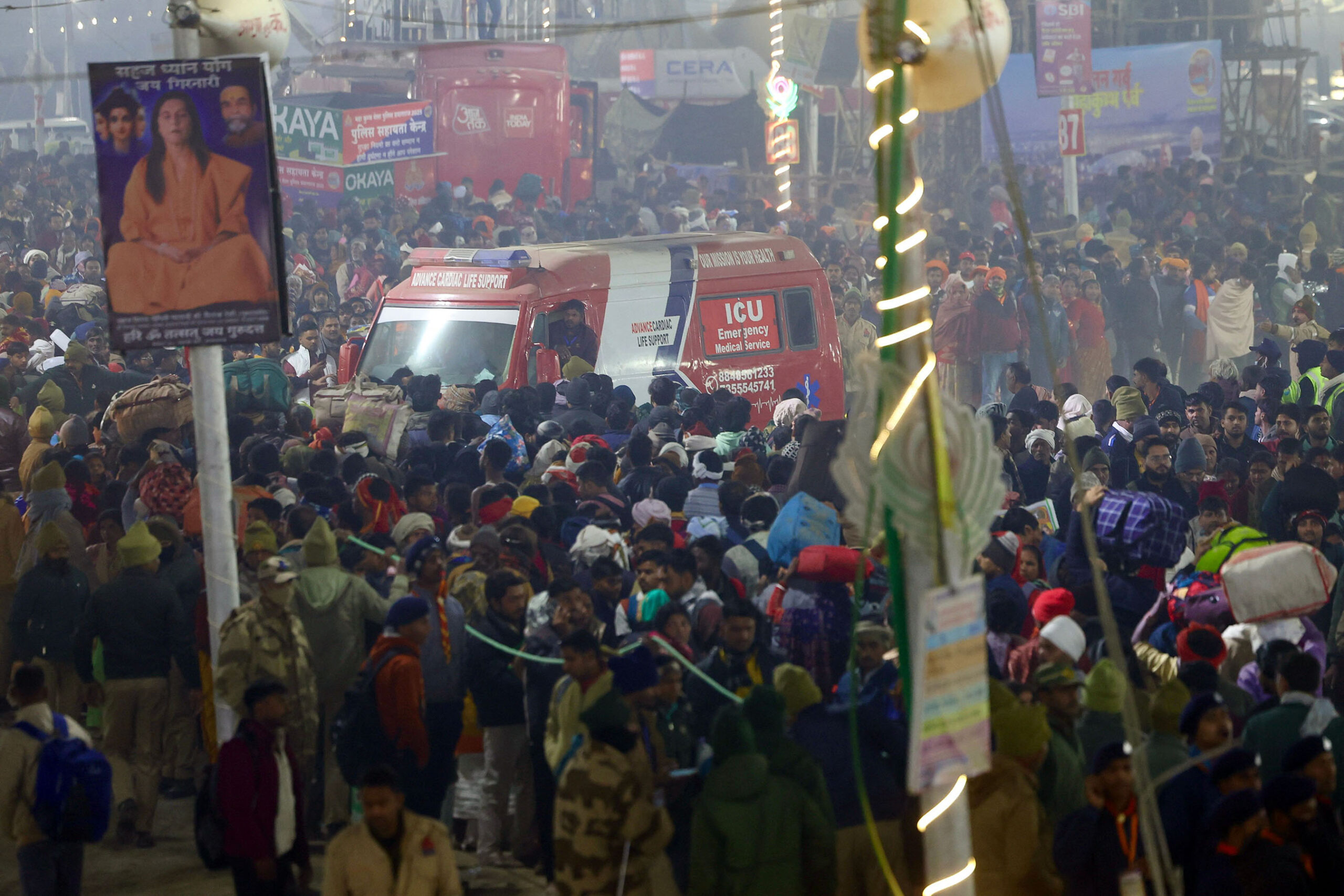 Stampede at India’s Maha Kumbh Mela: Death toll rises to 38 (photos)