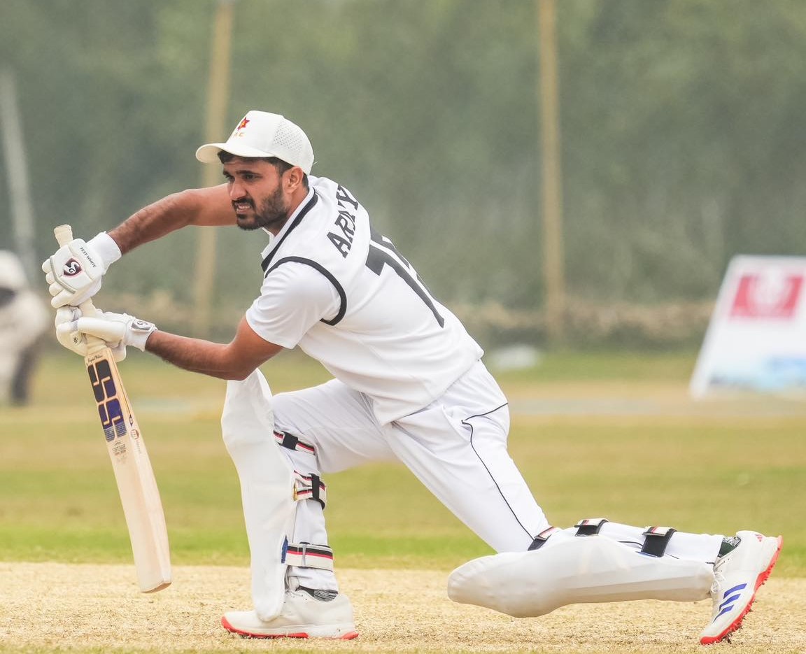 Army team sets big total against Bagmati with two half-centuries