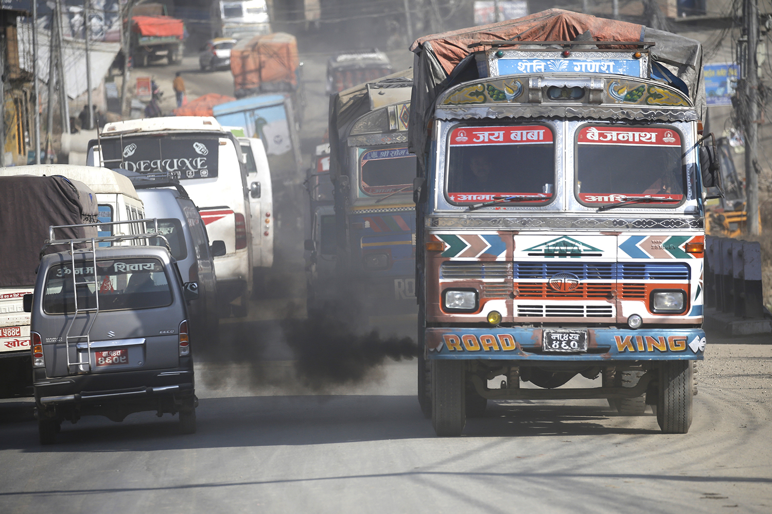 60% vehicles fail pollution test in Kathmandu