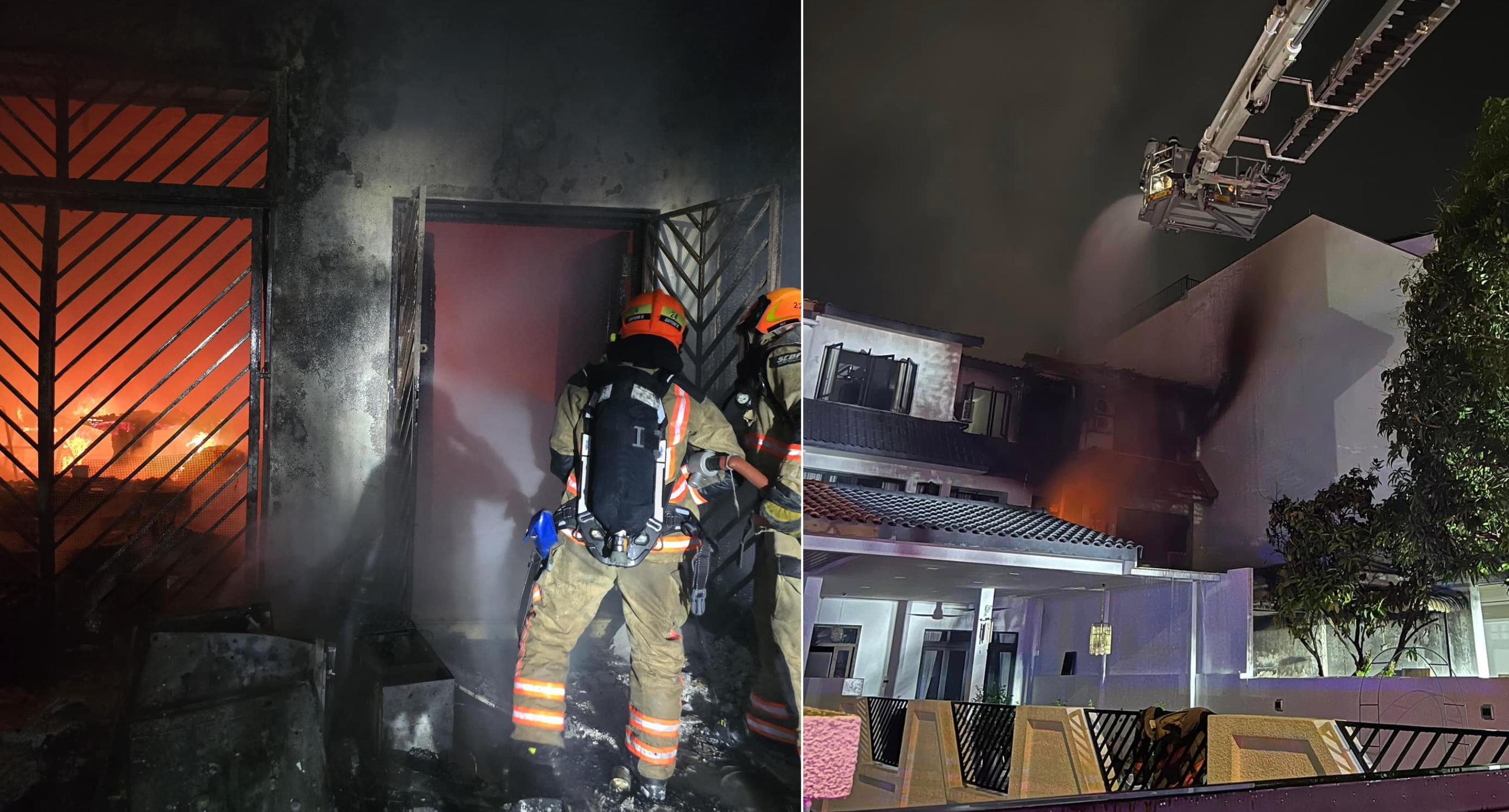 Fire breaks out in vacant house in Eastern Singapore, 35 residents evacuated