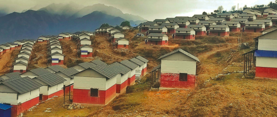 Triyuga Municipality constructs 80 houses for poor families