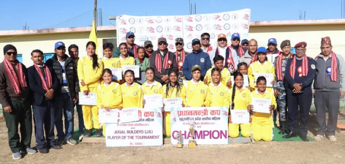 Baitadi wins Sudurpaschim Provincial Women’s T20 Cricket title