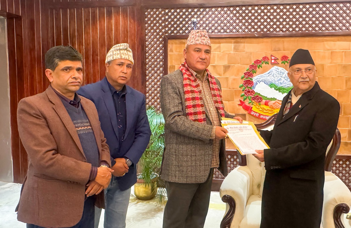 Nepal Construction Industry Council urges PM Oli to address sector challenges