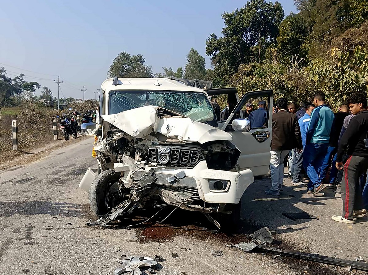 Makwanpur road accident: 2 killed, 12 injured