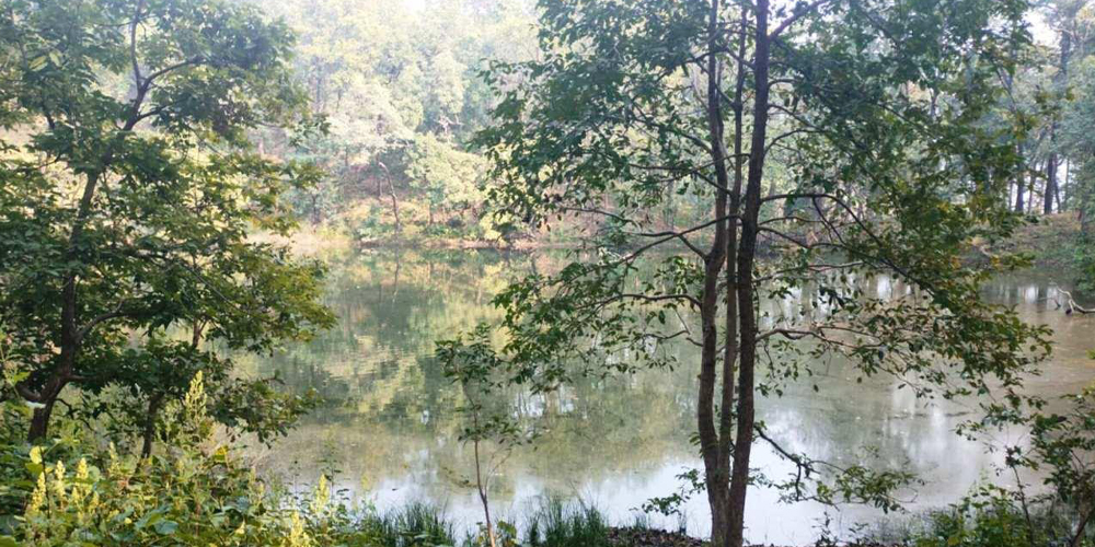 Picturesque Sundevi Lake in shadow due to lack of publicity