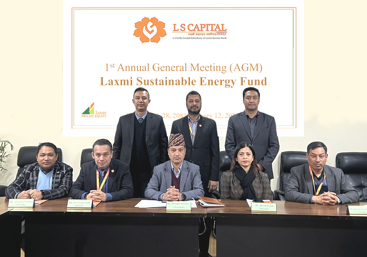 Laxmi Sustainable Energy Fund holds first AGM