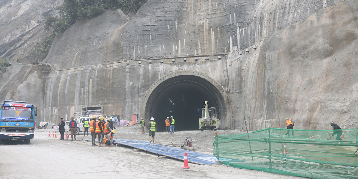 Siddhababa tunnel way breakthrough today