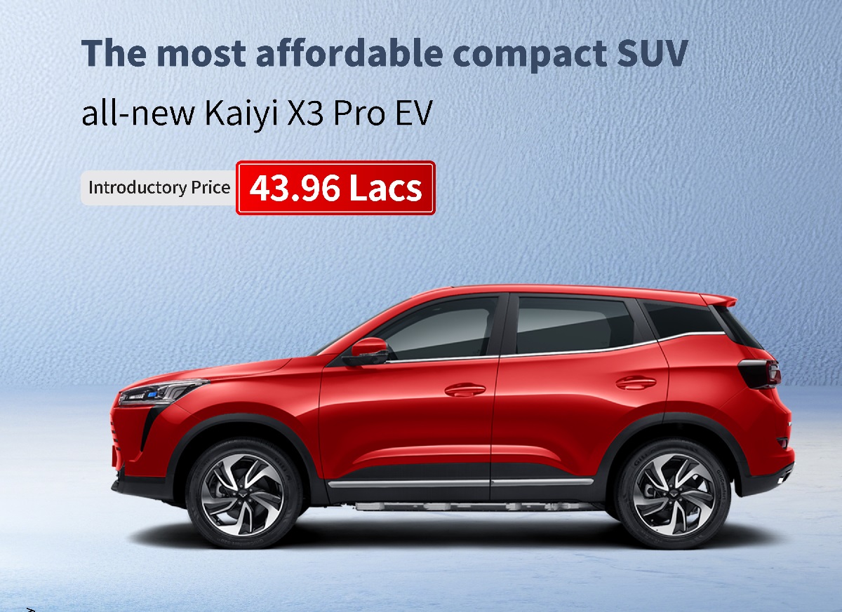 Kaiyi X3 Pro EV now available with 99 kW Power