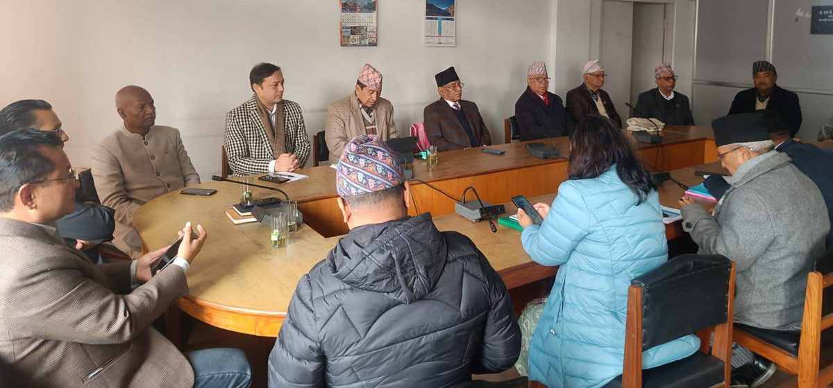 Opposition parties’ meeting underway at Singha Durbar