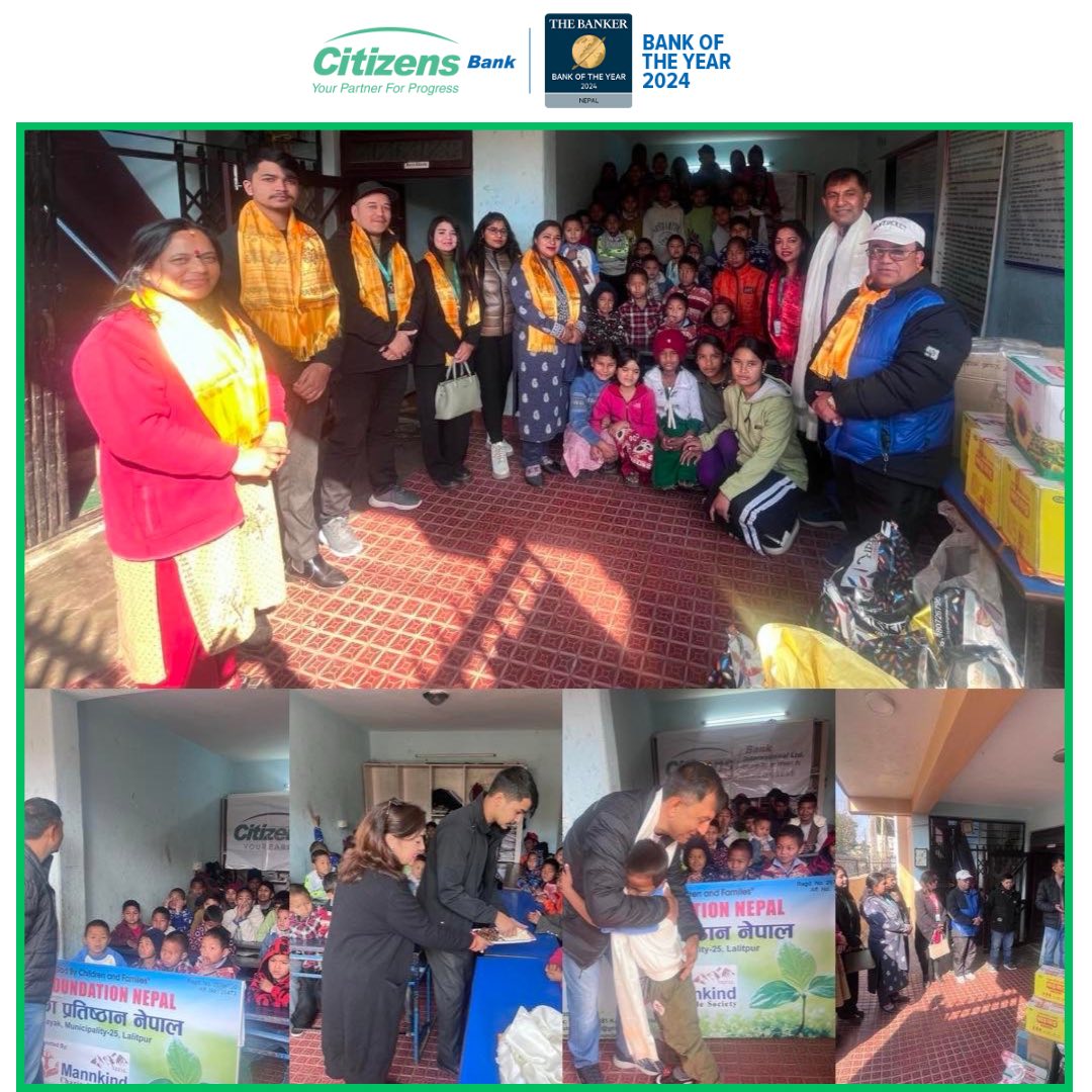 Citizens Bank supports orphaned children at Renewal Foundation with essential supplies