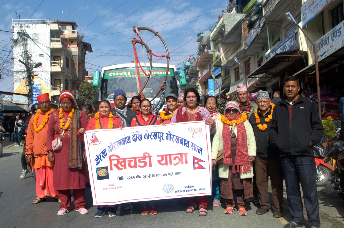 Gorakha-Gorakhpur ‘Khichadi Yatra’ commences