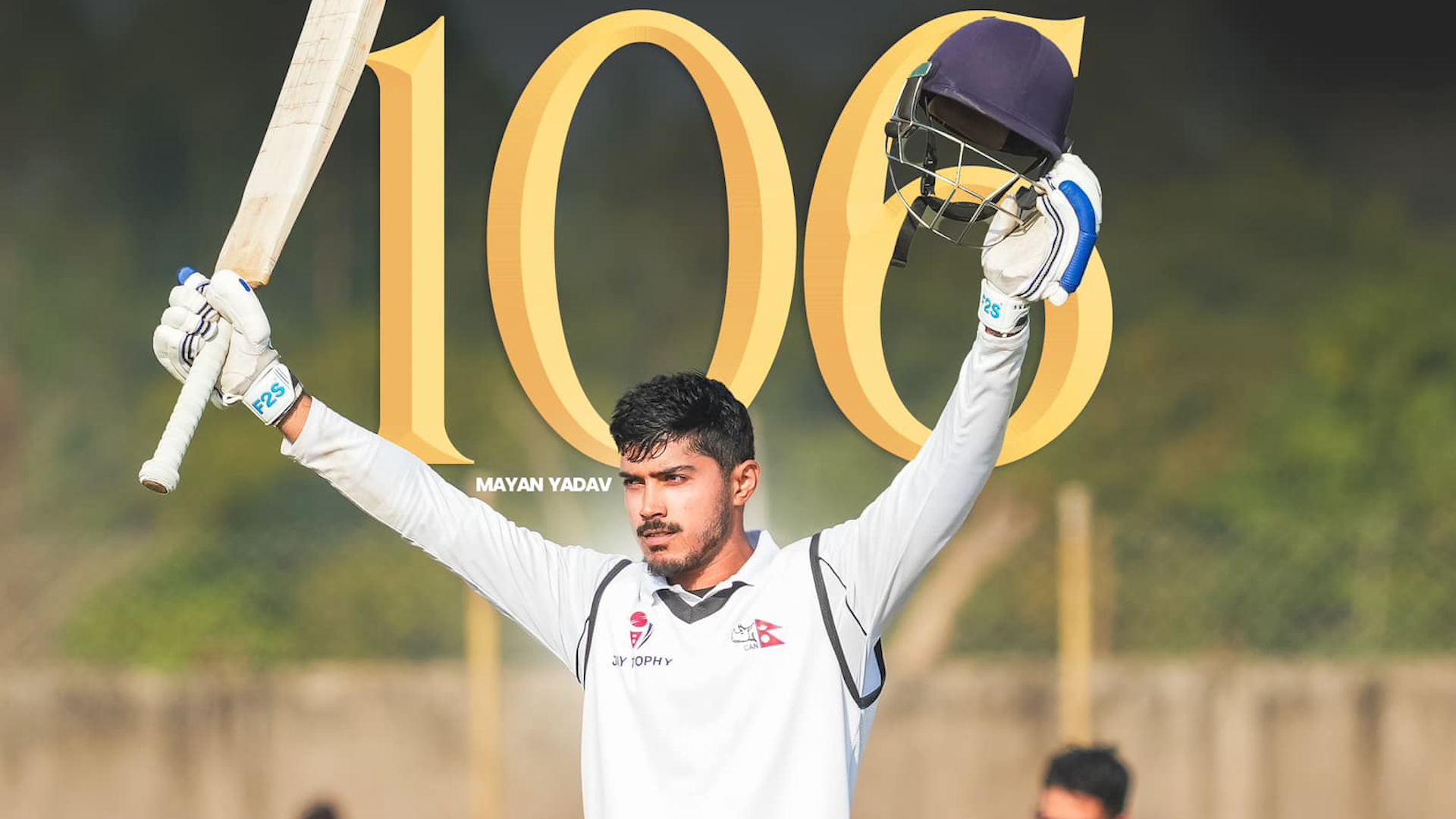 Mayan’s brilliant century against Bagmati for Madhesh