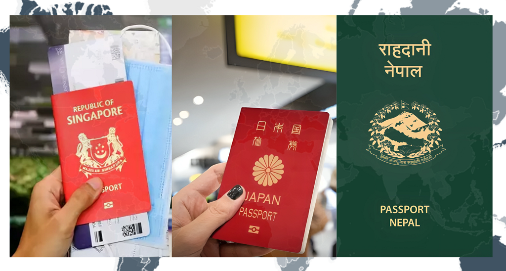 Singapore tops Henley Passport Index as most powerful passport, Nepal’s ranking declines