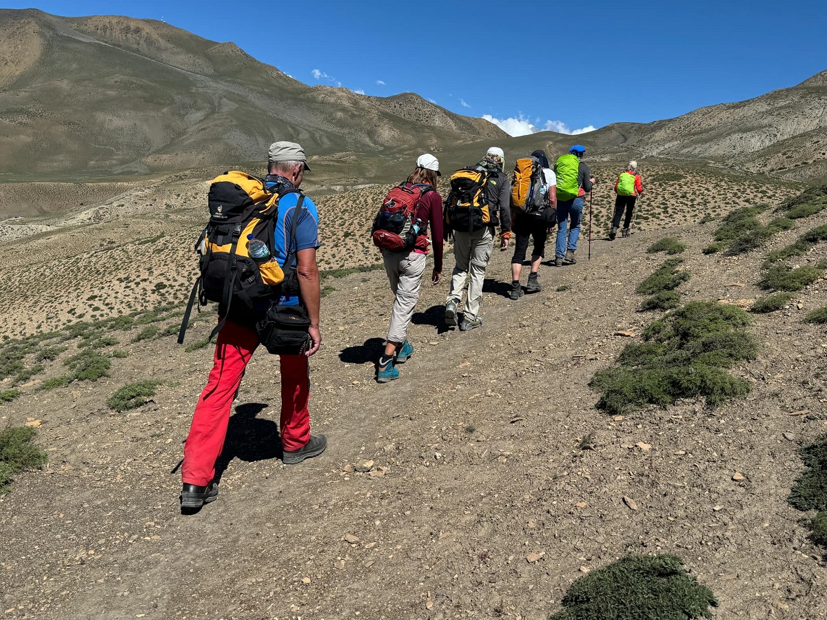 Over 4,000 foreign tourists visit Upper Mustang in 2024