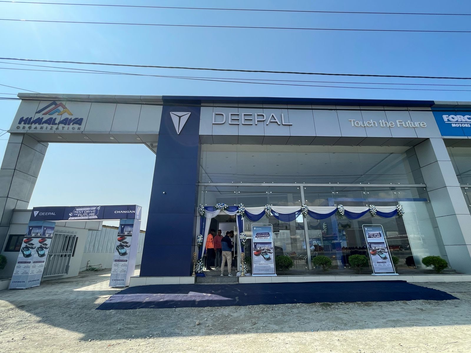 Deepal’s new state-of-the-art showroom in Pokhara