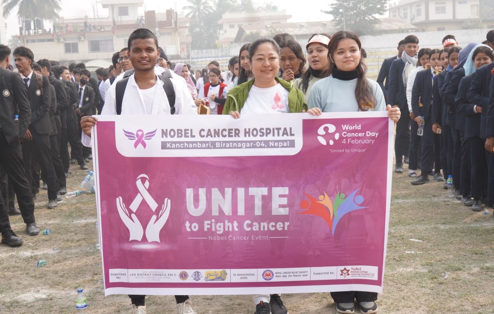 Nobel Cancer Hospital & Leo District Council mark World Cancer Day with grand events (photos)