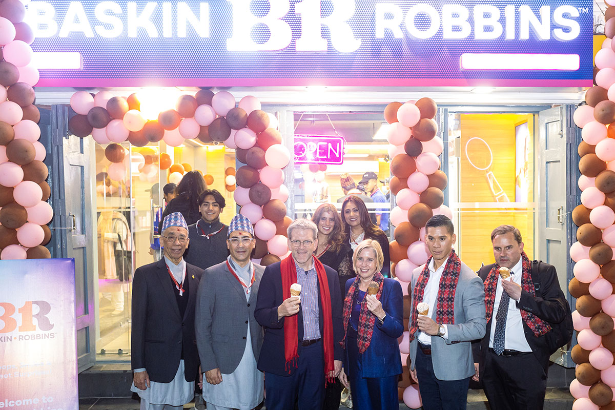 Baskin Robbins opens its 34th store in Nepal at Basantapur, Kathmandu