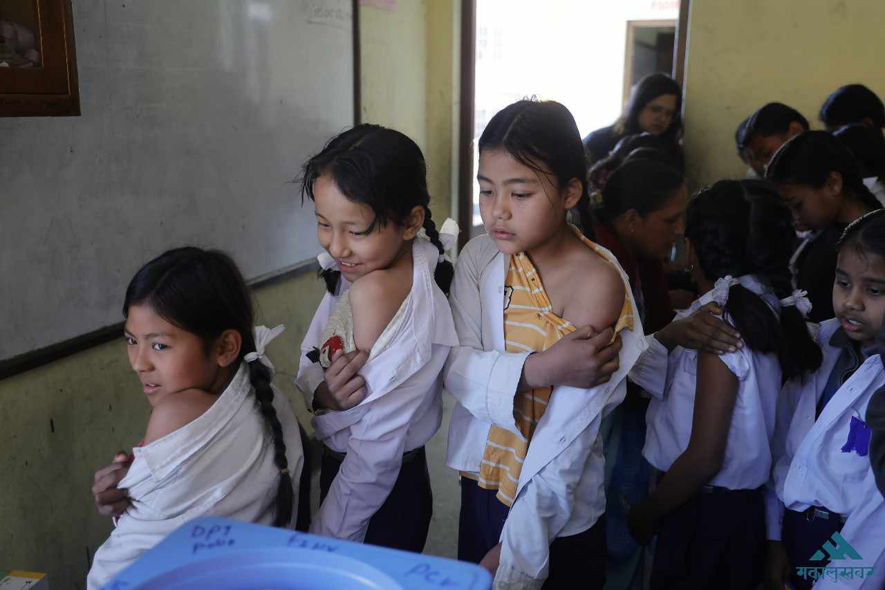 Nepal launches nationwide HPV vaccination campaign