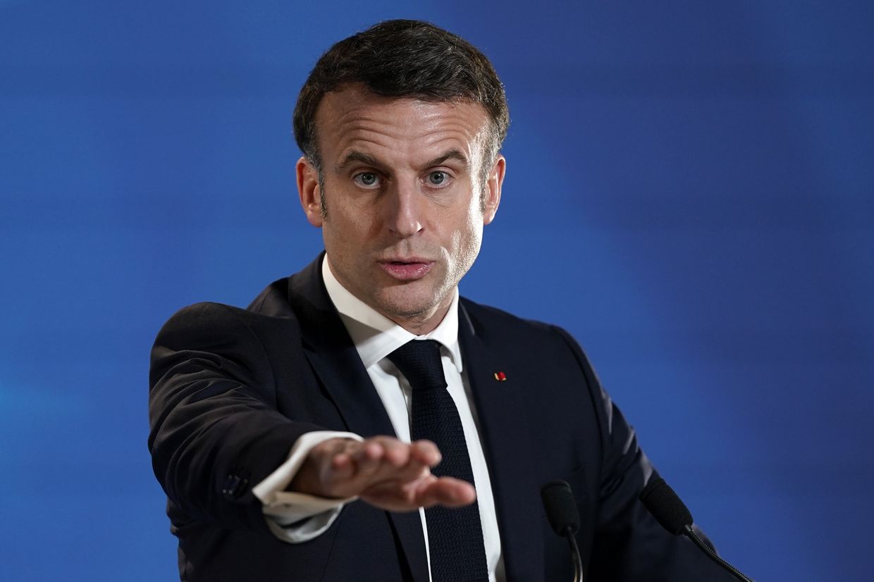 Macron says Ukraine peace must come with ‘strong and credible security guarantees’