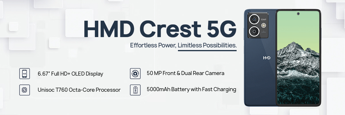 Teletalk announces the launch of HMD Crest 5G smartphone in Nepal