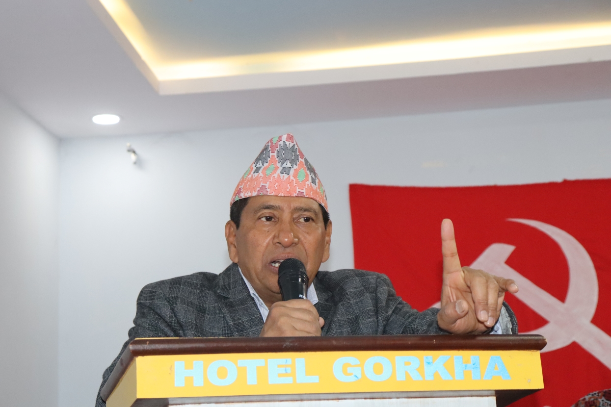 Narayankaji Shrestha stresses need for a people-centric, socialist path for Maoist Centre